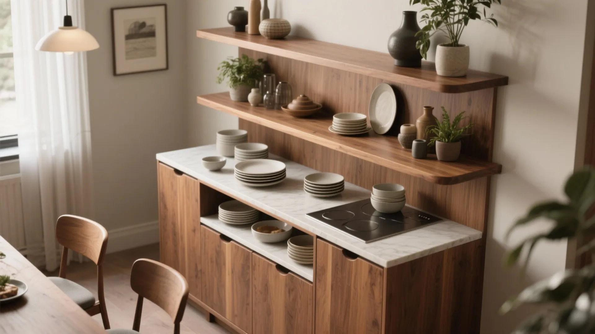 2. Two-Tier Top: Serve and Display