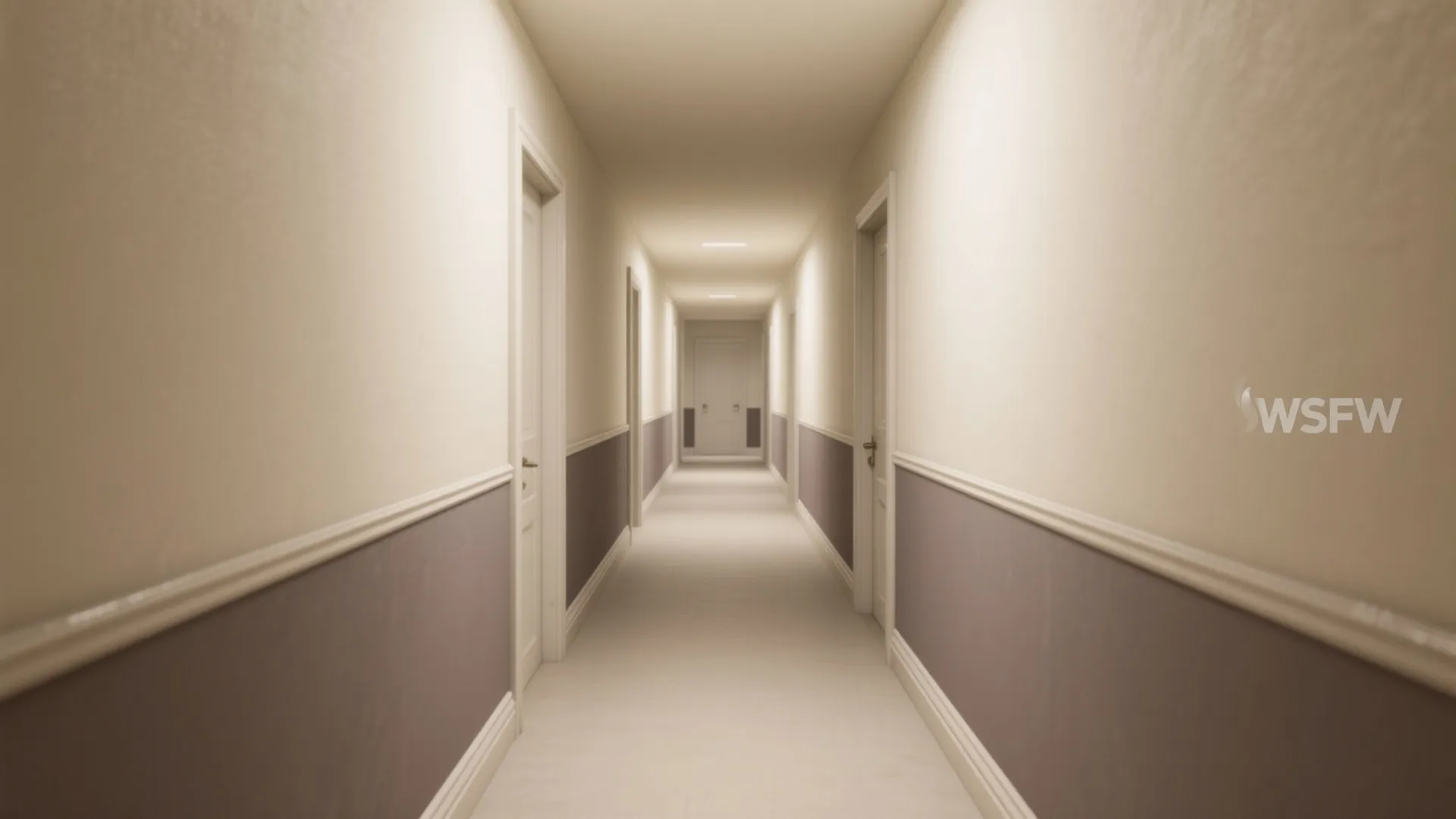 Two-Tone Borders to Define Space