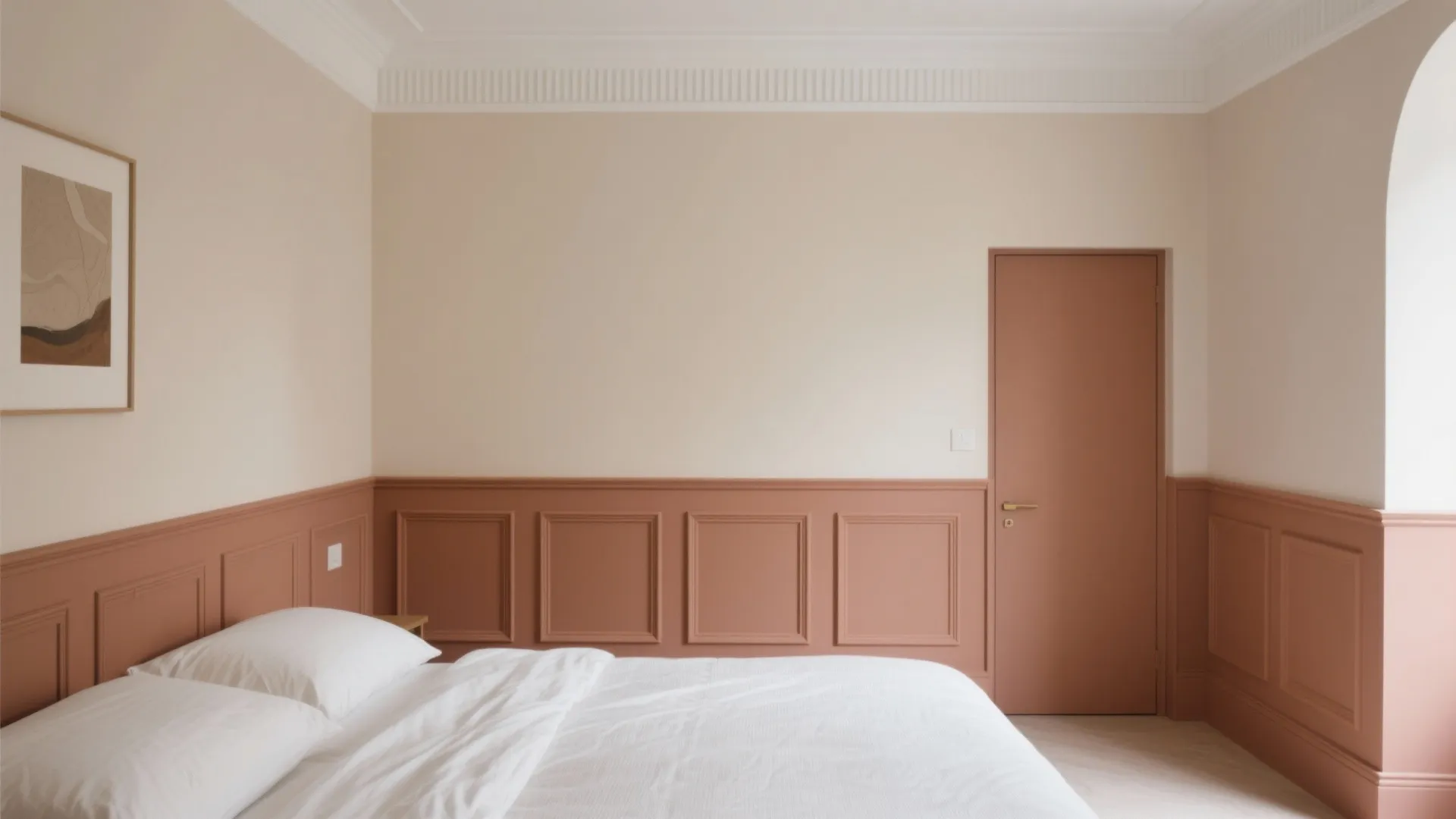 Two-Tone Walls and Color-Drenched Trims