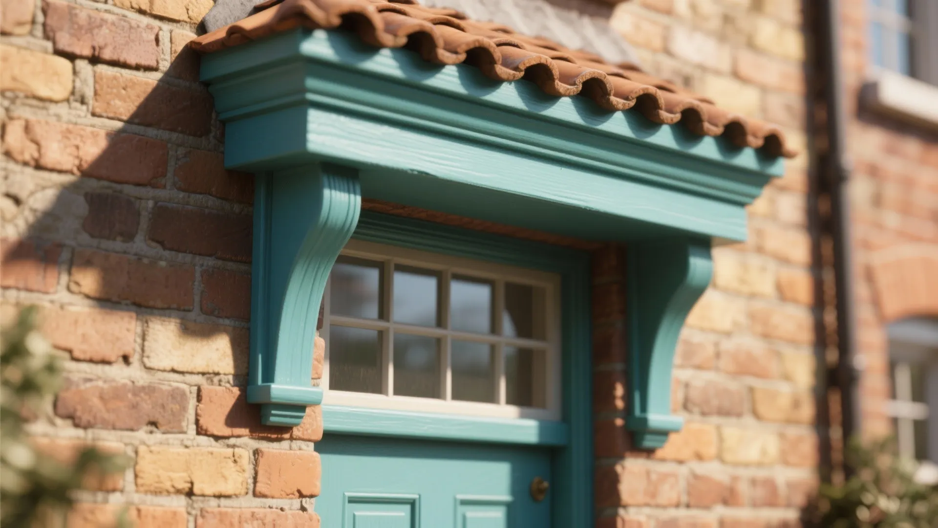 4. Two-Tone & Accents: Paint Trim, Keep Texture