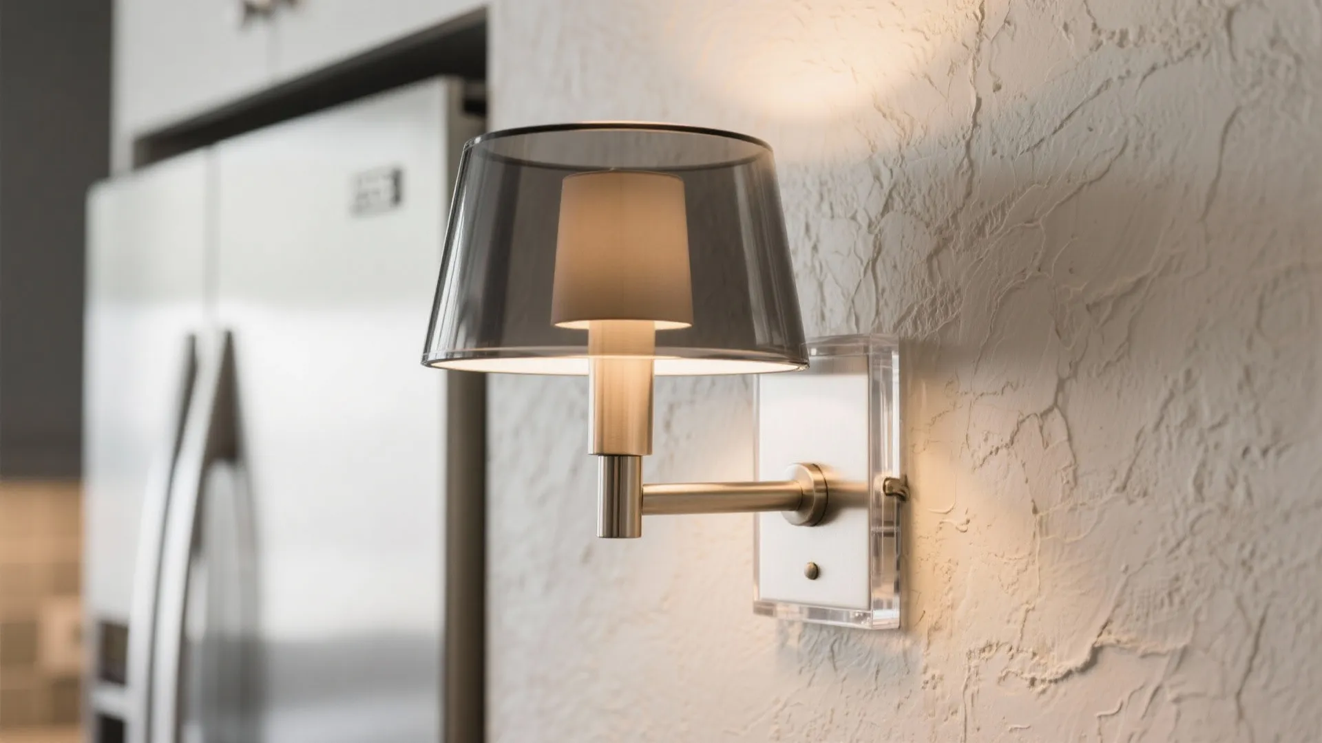 Two-Tone Acrylic and Metal for a Designer Accent