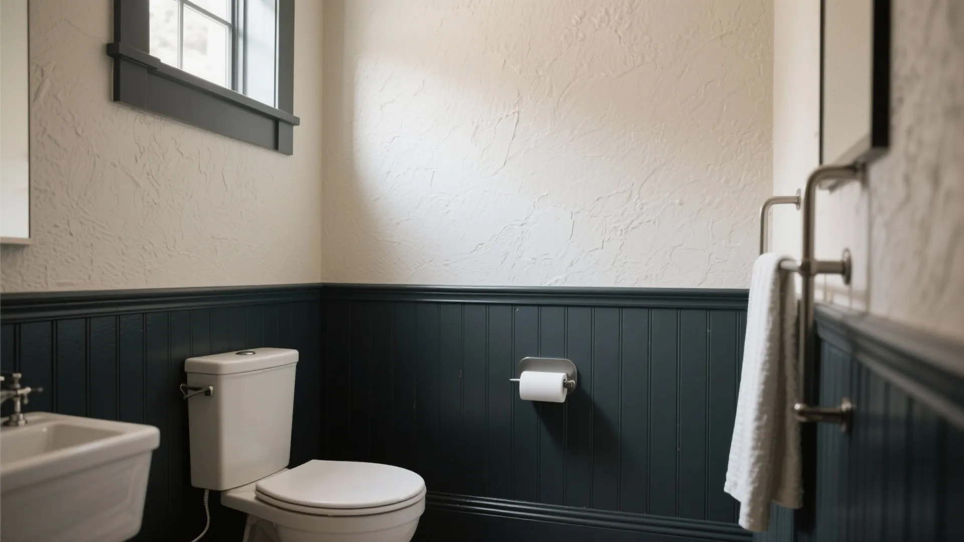 7. Two-Tone Painted Panels