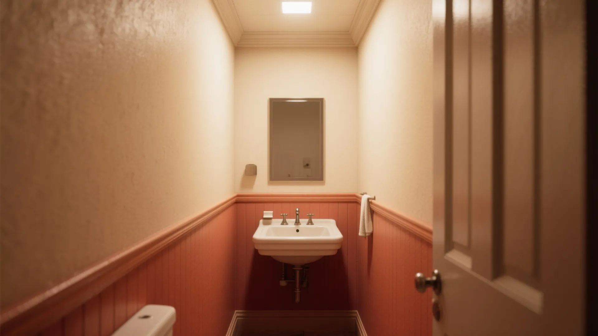 4. Two-Tone Walls for Height and Depth