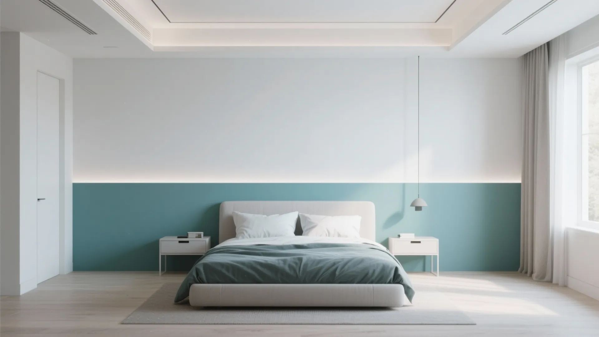 Two-Tone Horizontal Split