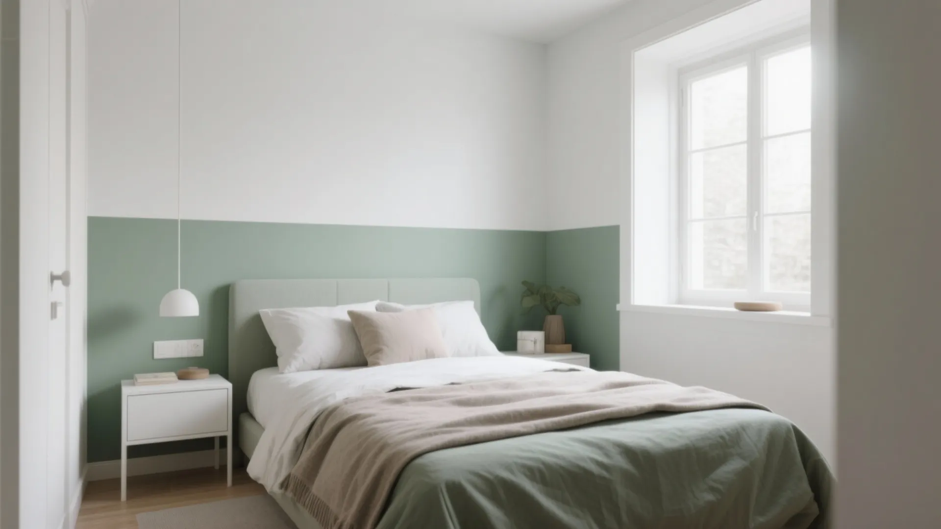 Two-Tone Contrast Walls