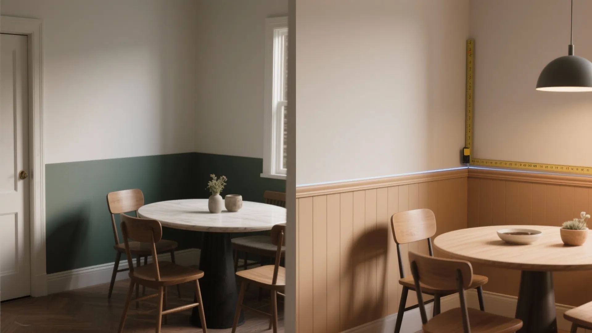 2. Crisp two-tone halves