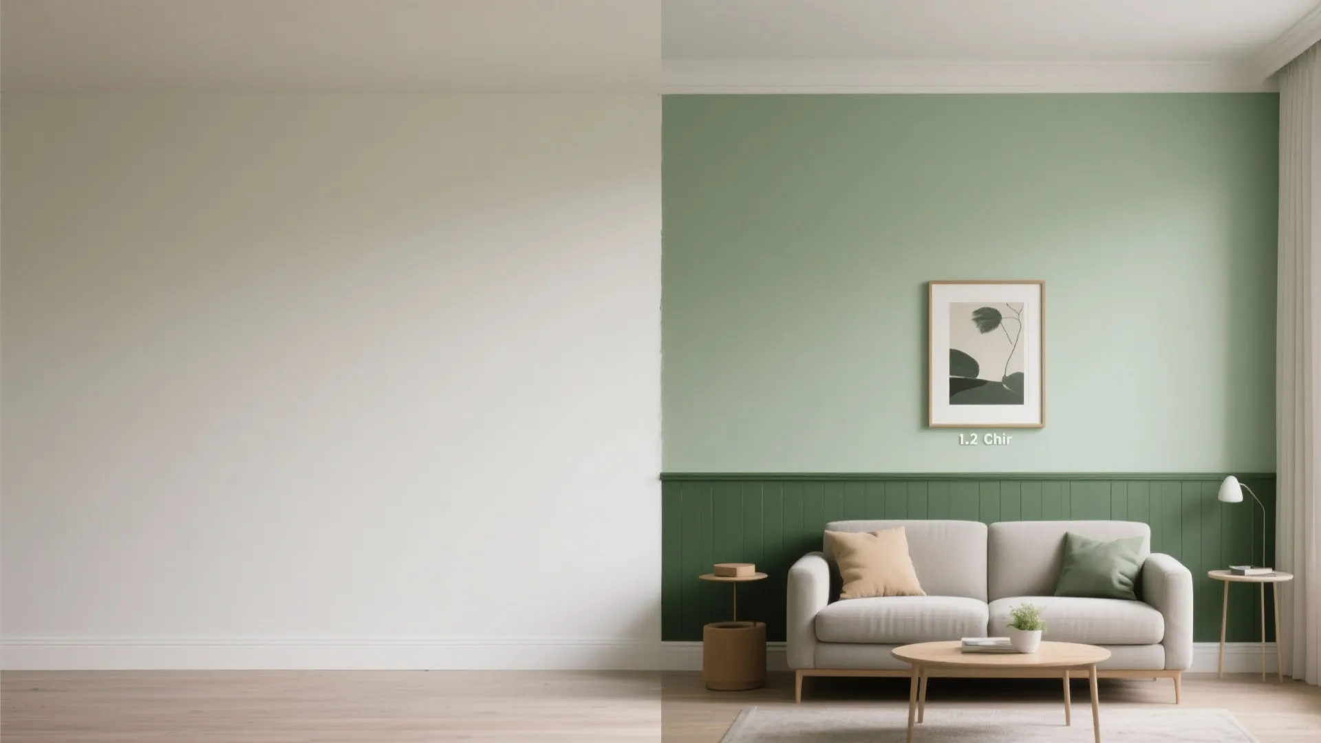 Two-Tone Green Color Blocking