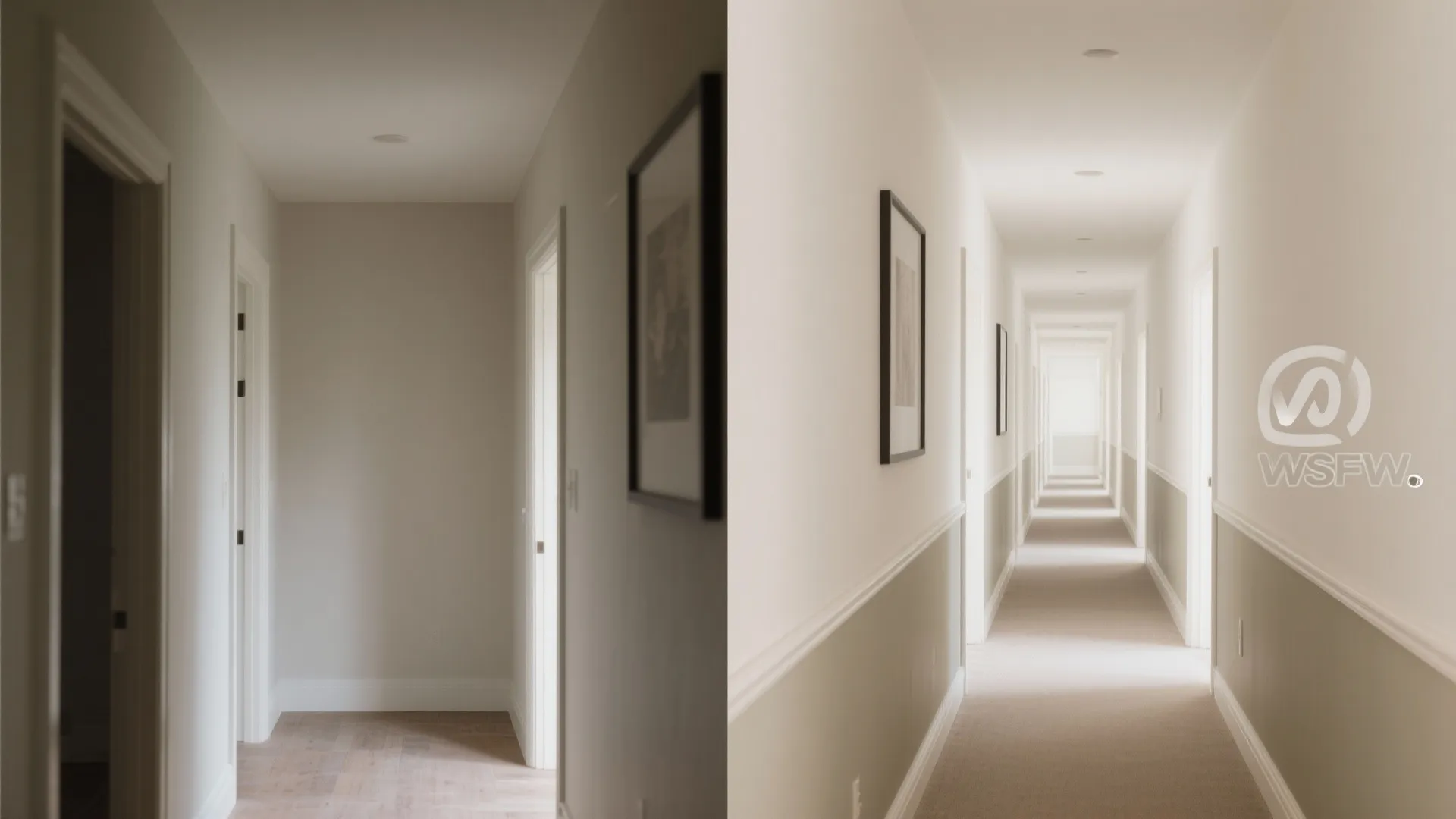 Two-Tone Walls to Stretch Height