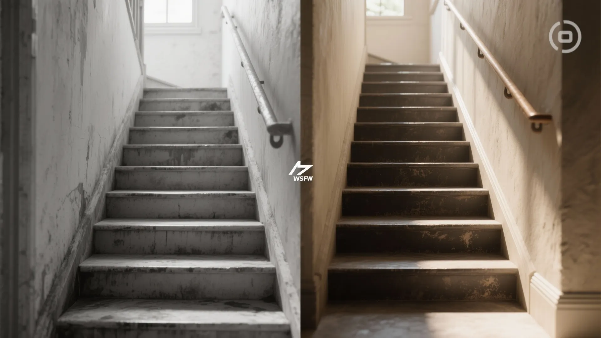 3. Two-Tone Paint for Visual Depth and Safety