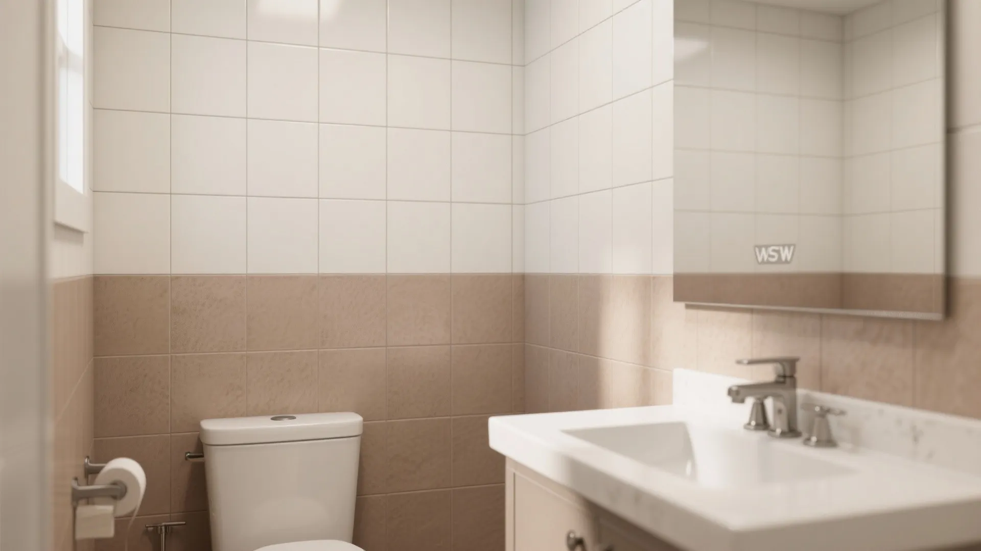 Two-Tone Color Blocking that Calms and Grounds