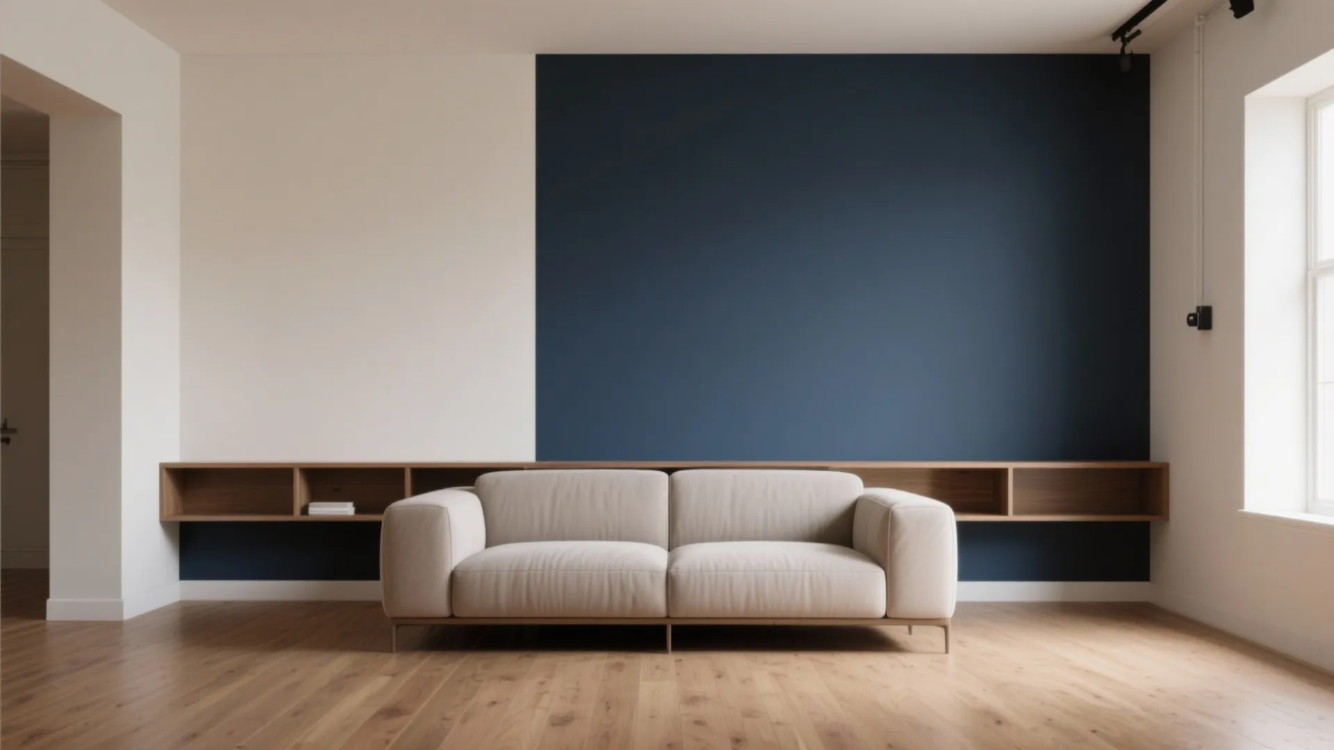 3. Two-Tone Block Stripes (Half-and-Half Accent)