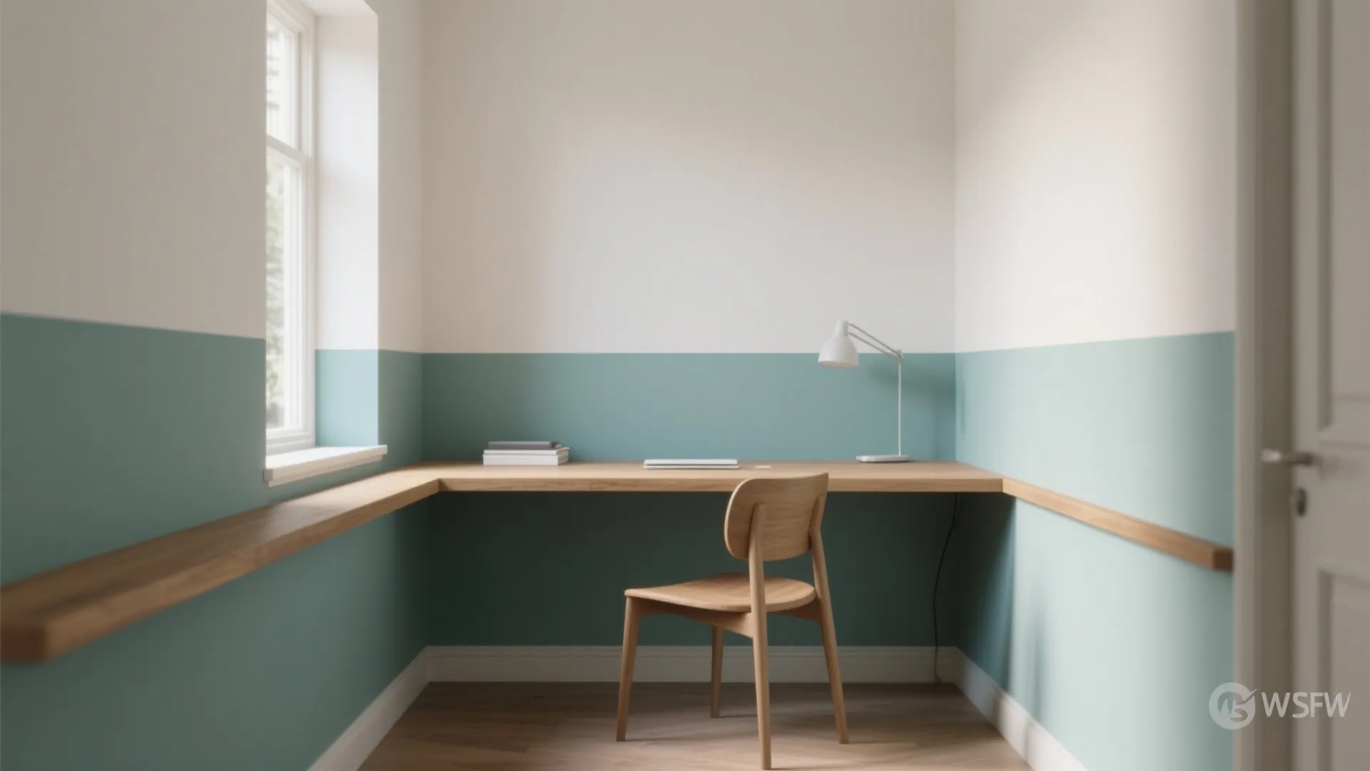 Two-Tone Color Blocking for Mental Zoning