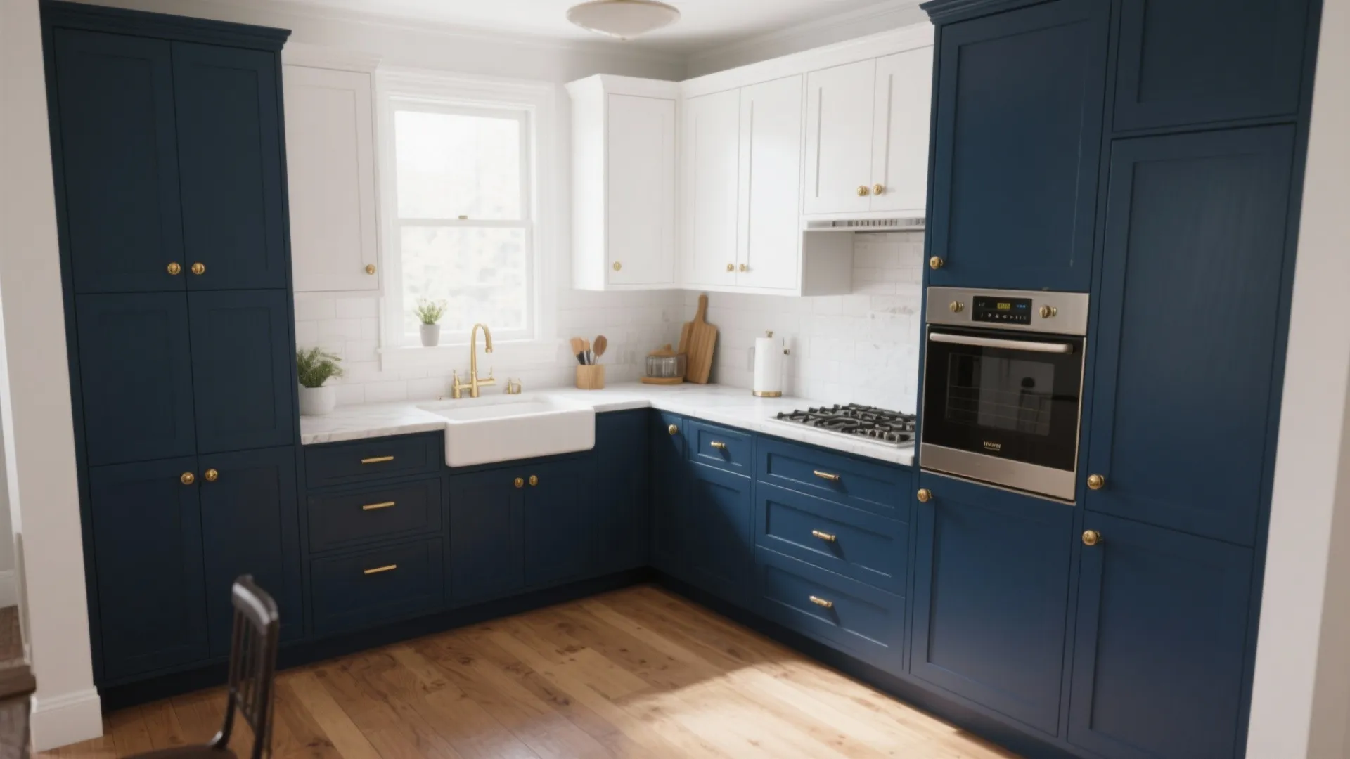 9. Play with Two-Tone Cabinetry