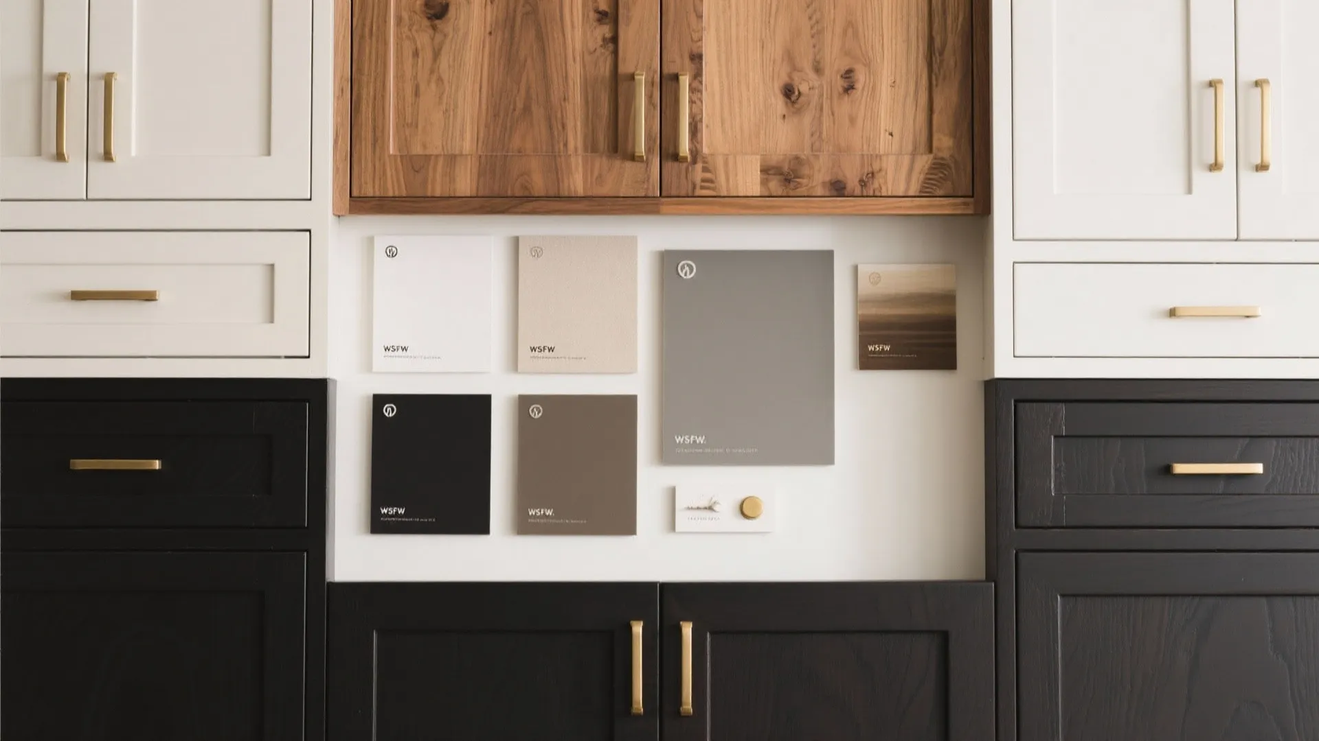 Two-tone cabinetry