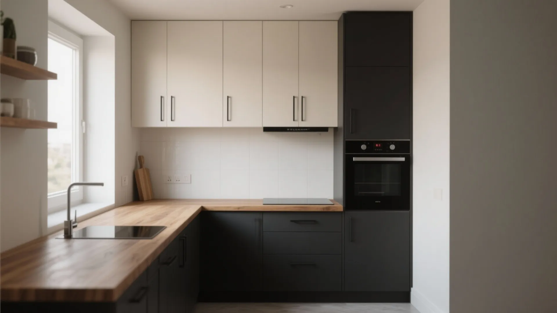 4. Two-Tone Cabinets