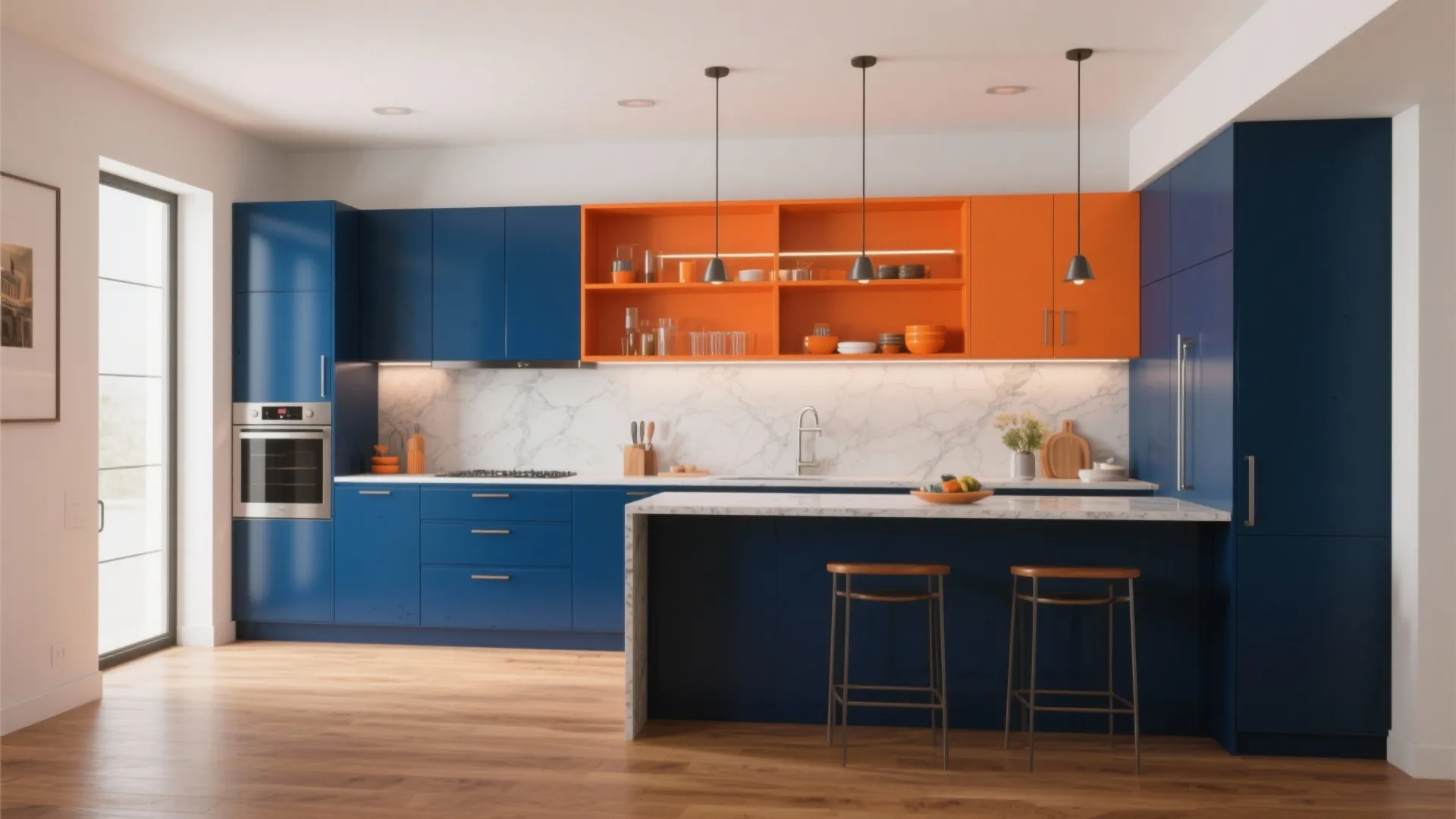 Idea 1: Two-Tone Cabinet Magic