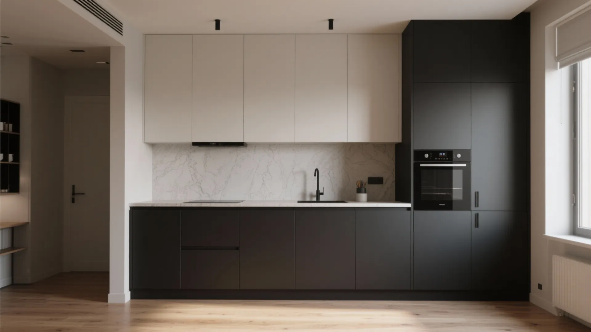 3. Two-Tone Cabinets