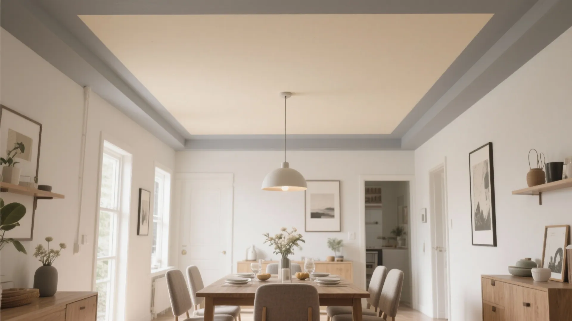 7. Two-Tone Paint Trick