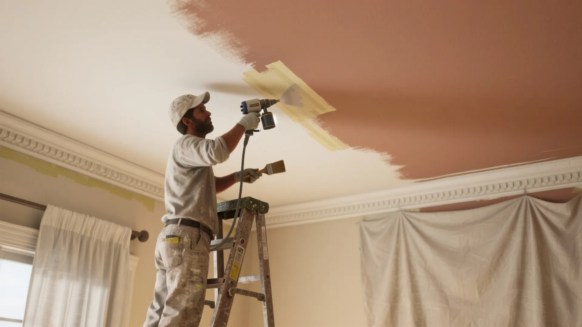 4. Two-tone ceilings and upgraded trim quickly