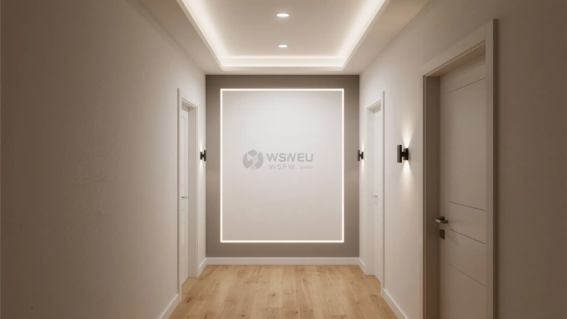 3) Two-Tone Ceiling Paint to “Raise” the Height