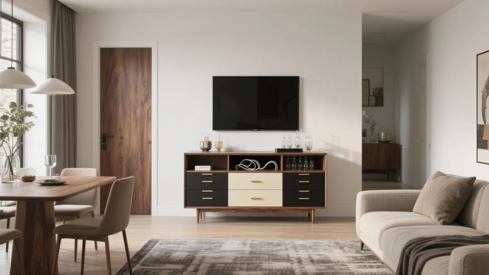 4) Two-Tone Chest as a Focal Point