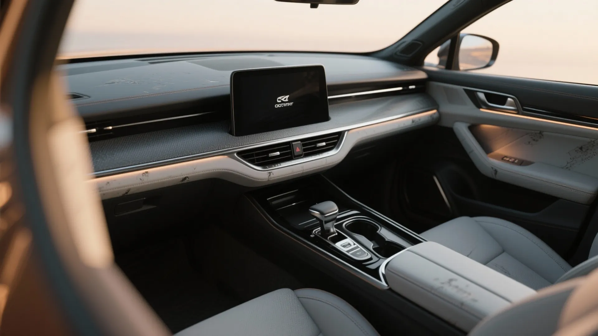 3. Go Two-Tone or Texture to Hide Imperfections