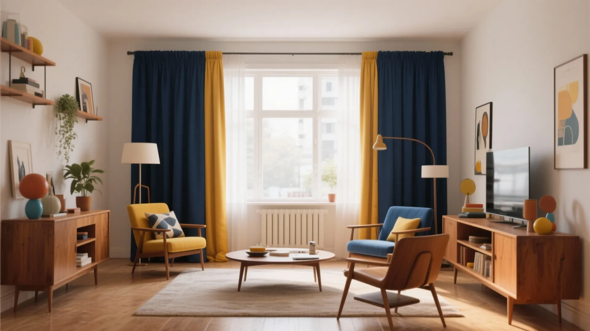 Two-Tone Color Blocking