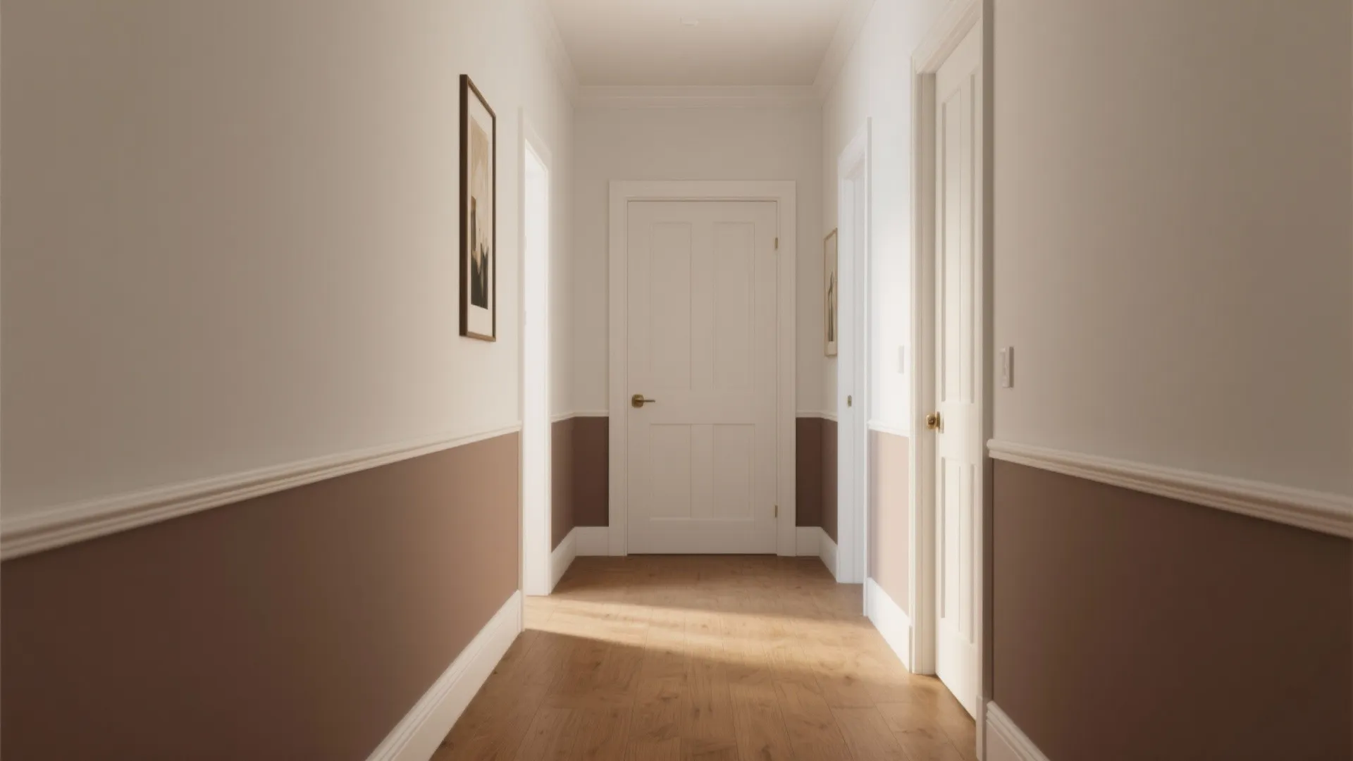 Two-Tone Color Blocking at the Dado Line