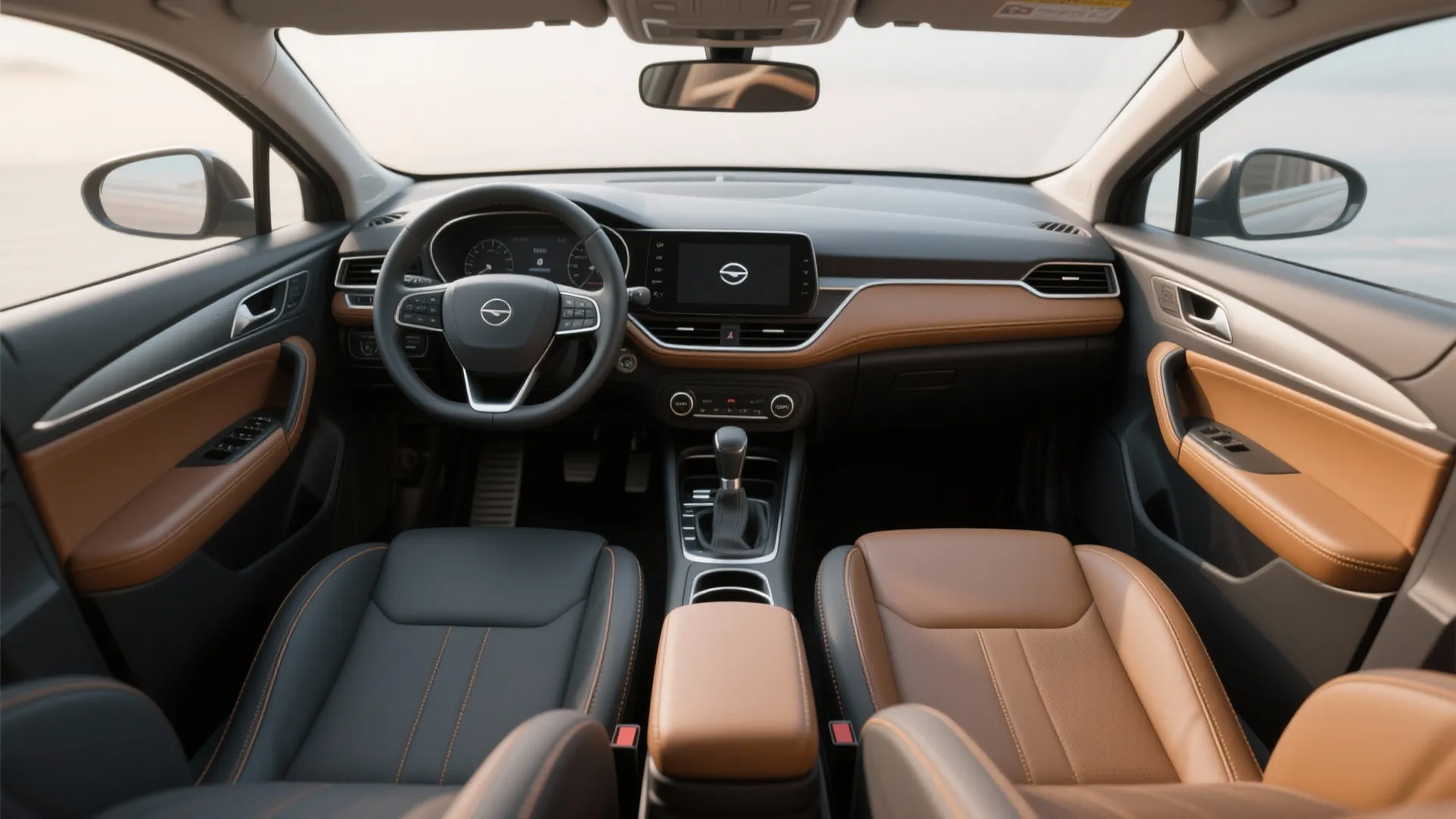 2. Two-tone color blocking for personality