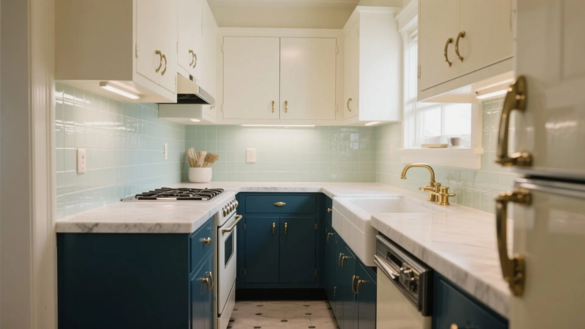 Light Uppers, Dark Lowers (Two-Tone Depth)