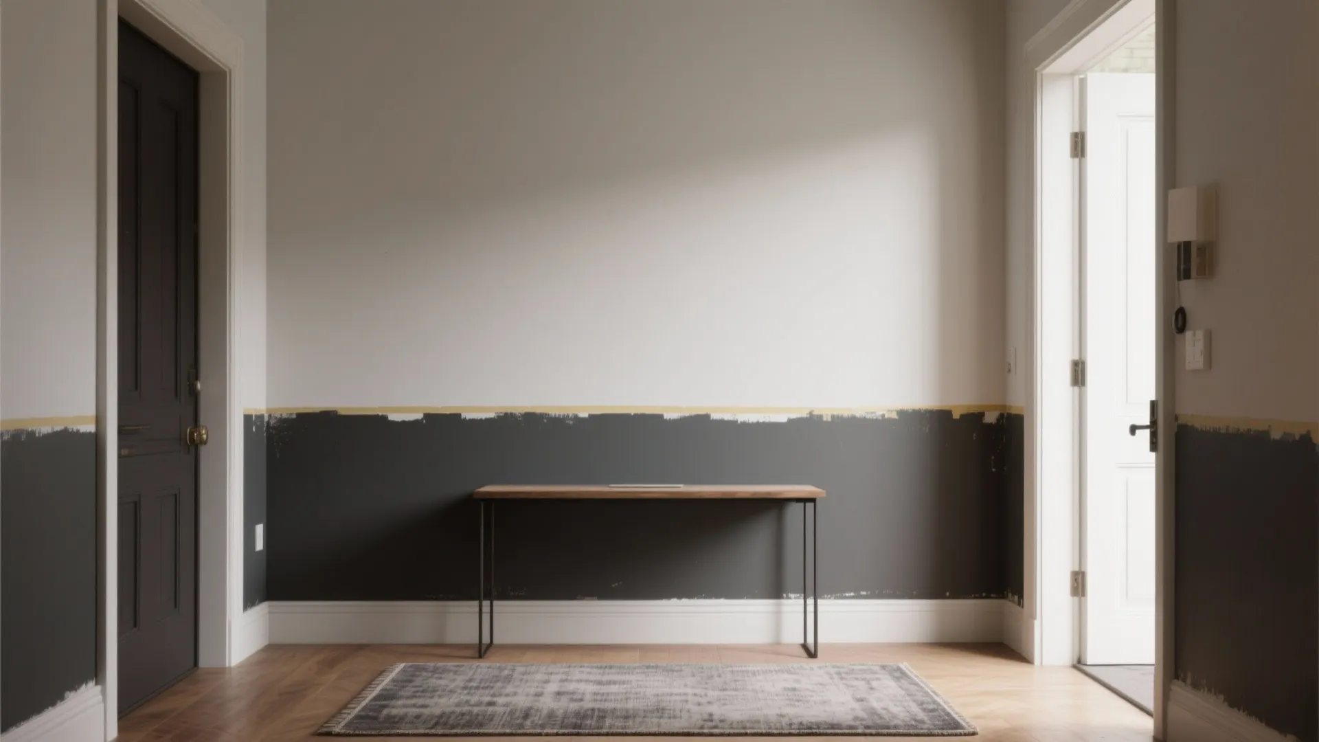 Inspiration 2 — Two-tone walls for instant depth