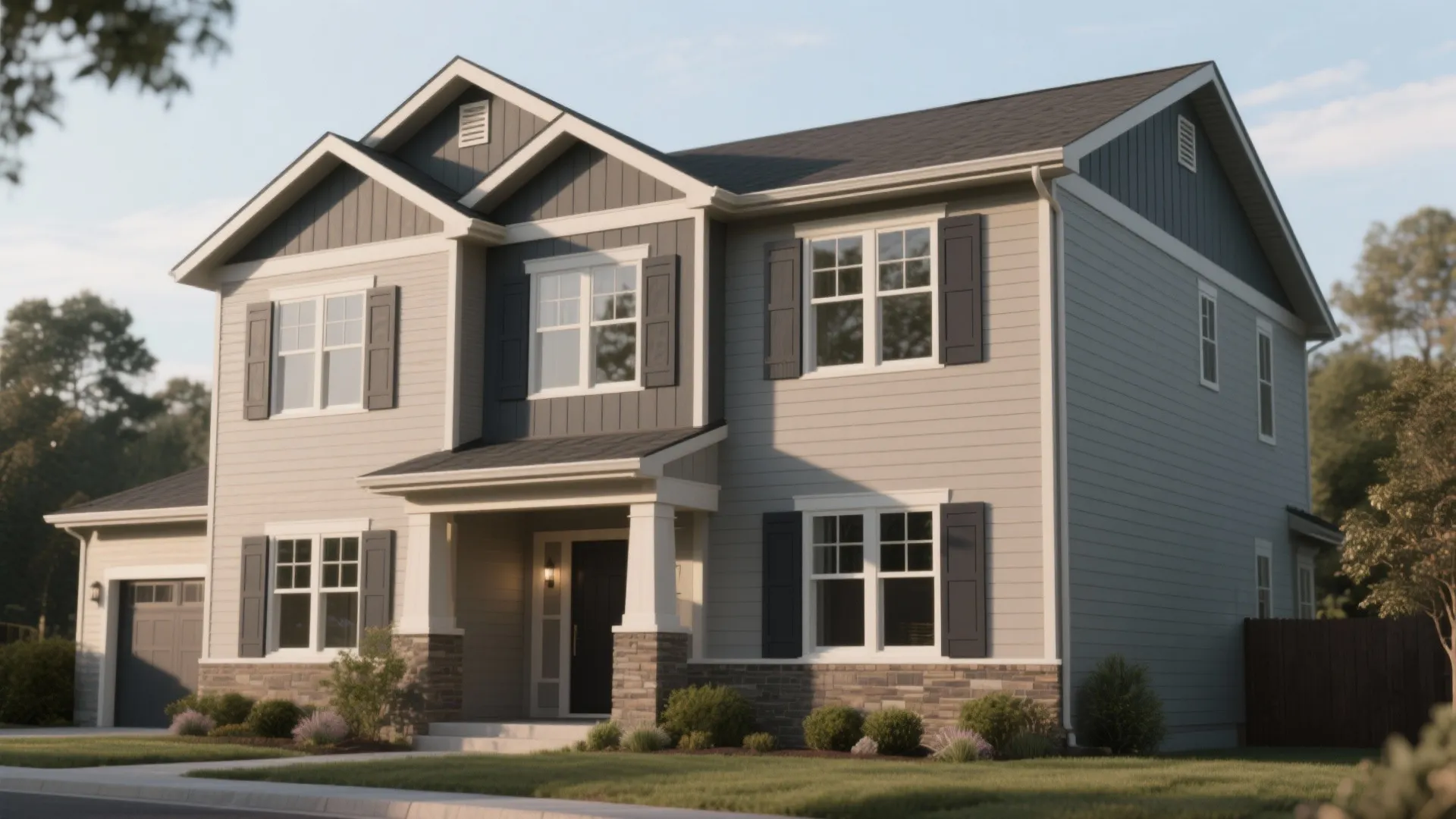 2. Embrace Two-Tone Schemes for Depth