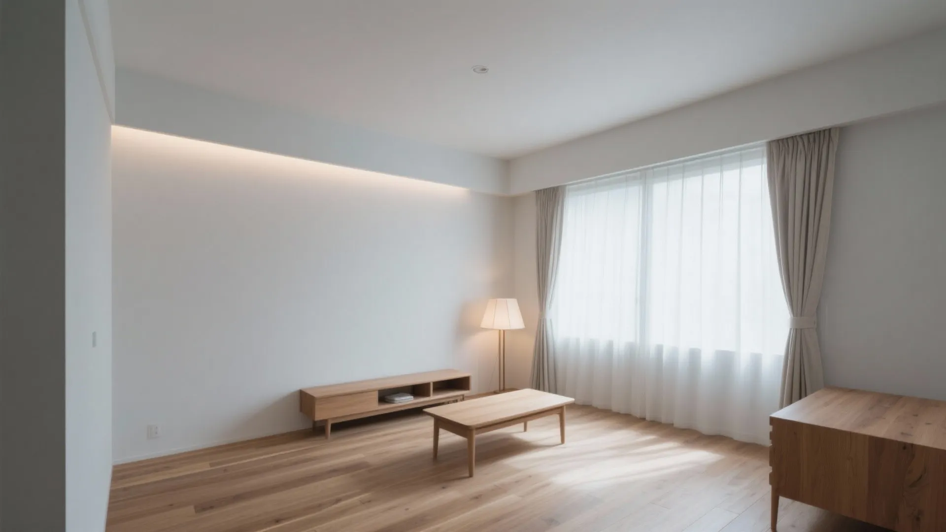 光と色を2トーンに揃える：日式風格の静けさで奥行きを出す