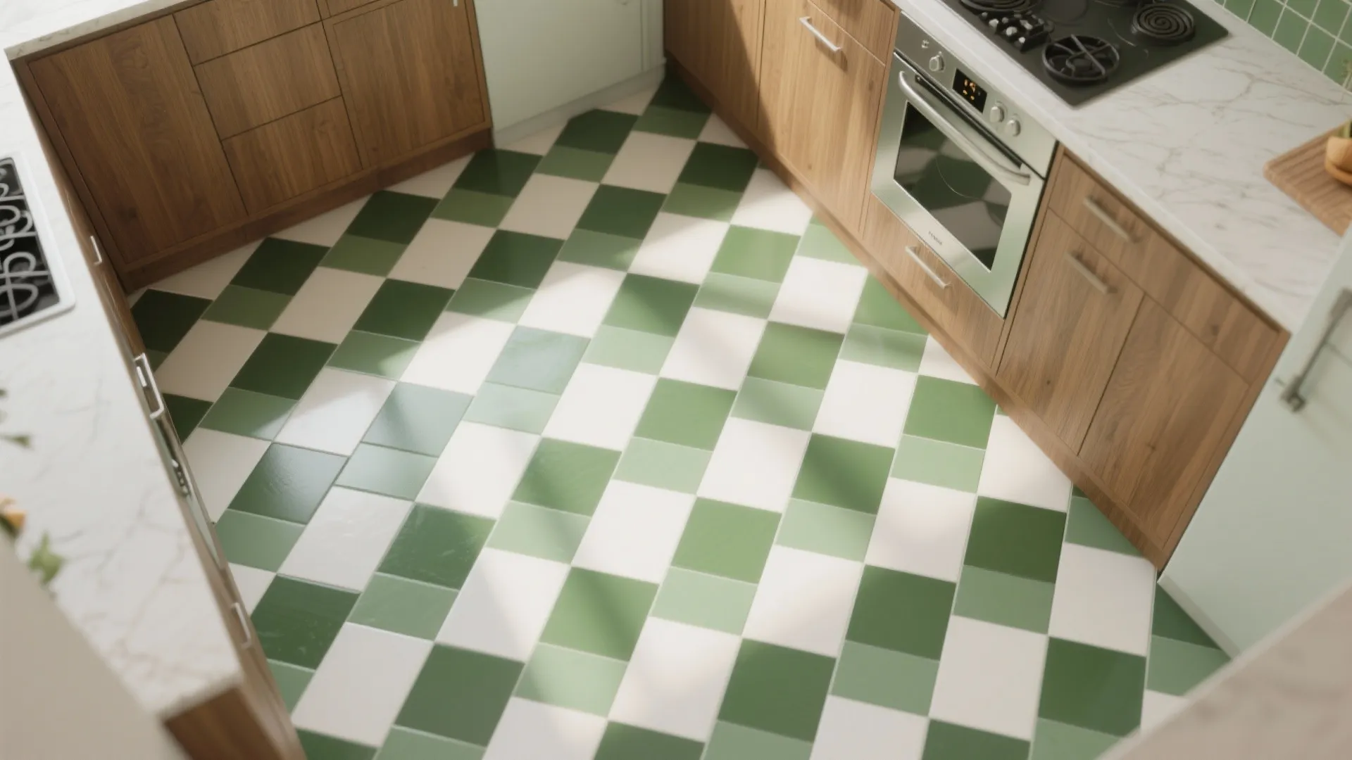 5. Two-Tone Diagonal Layout for Motion and Space