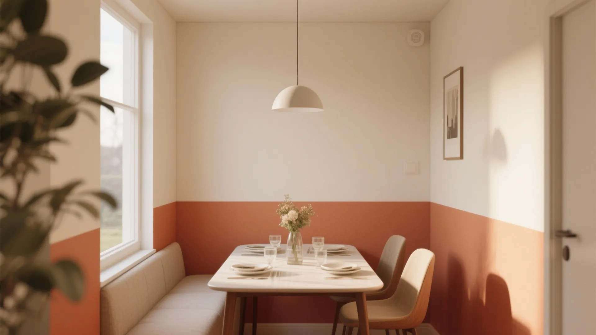 Two-Tone Horizontal Split