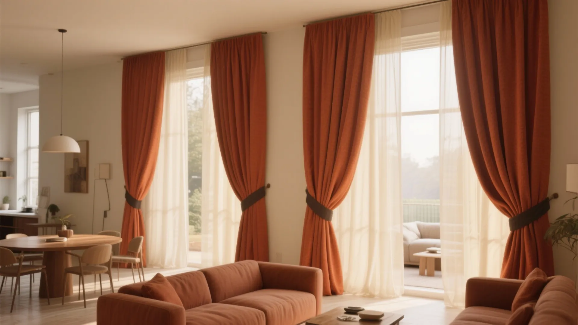 Two-Tone Color Blocking for Visual Zoning