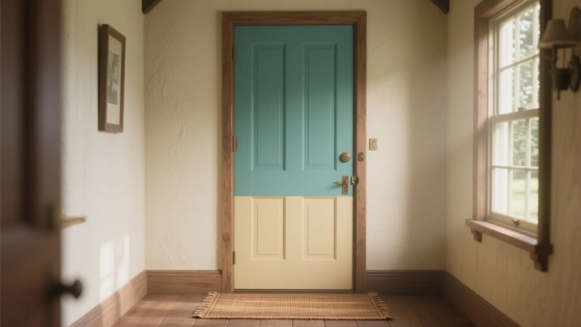 1. Two-Tone Paint: Define Top and Bottom