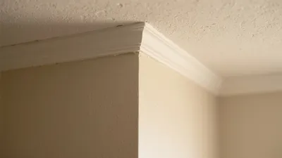 Crown Molding Detail in Neutral Interior