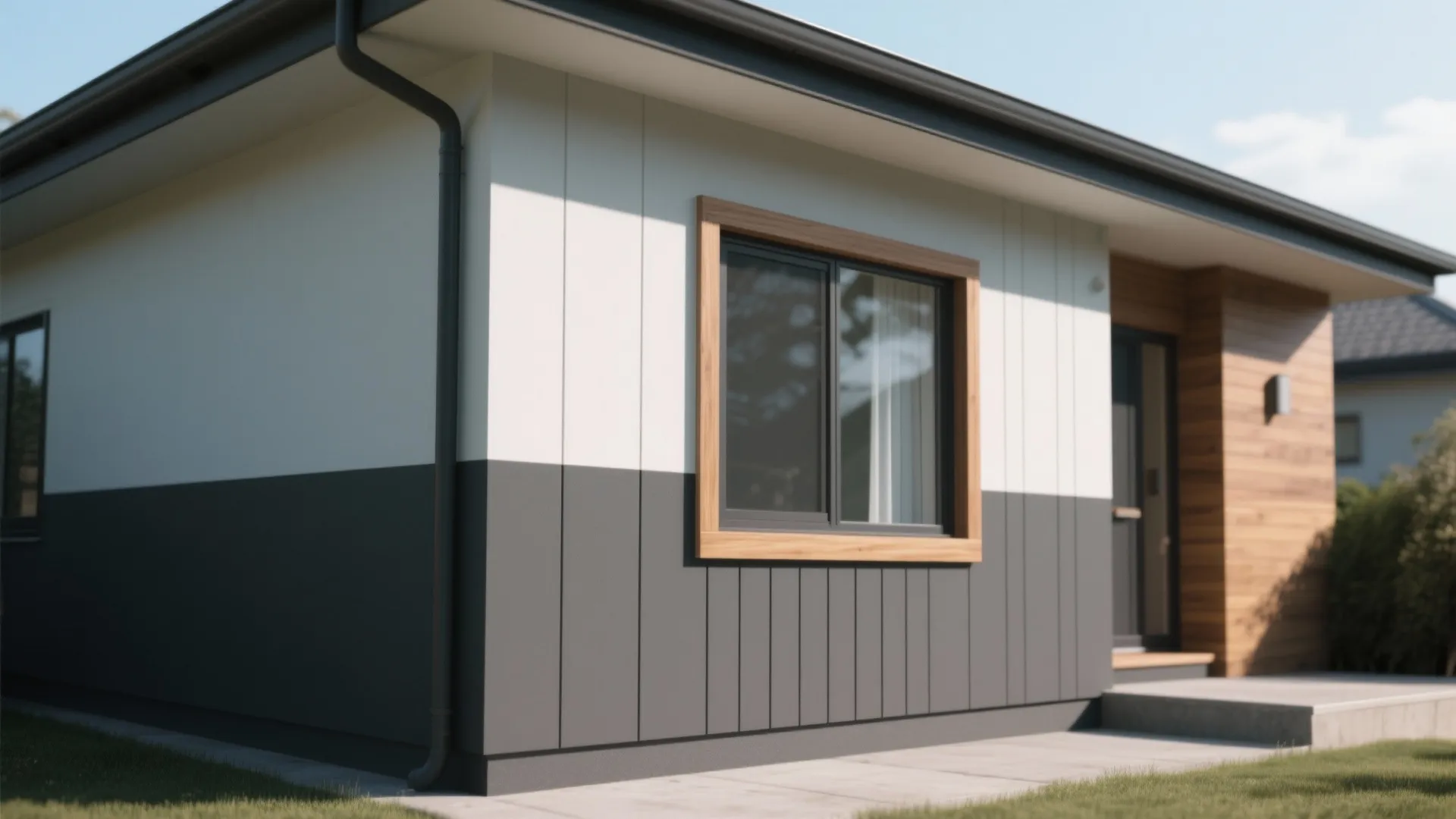 3. Two-tone treatments for architectural depth