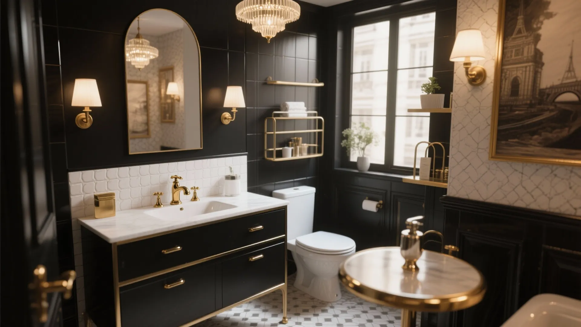 5 Two-Tone Bathroom Faucet Ideas