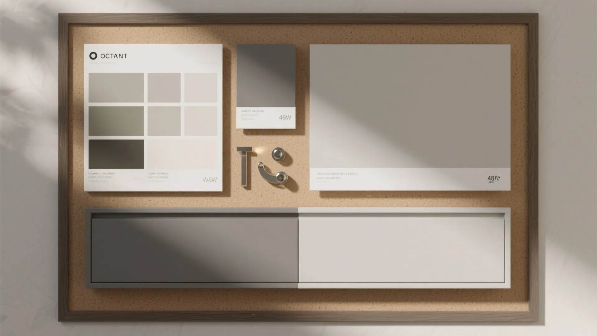 5. Two-tone front with painted walls