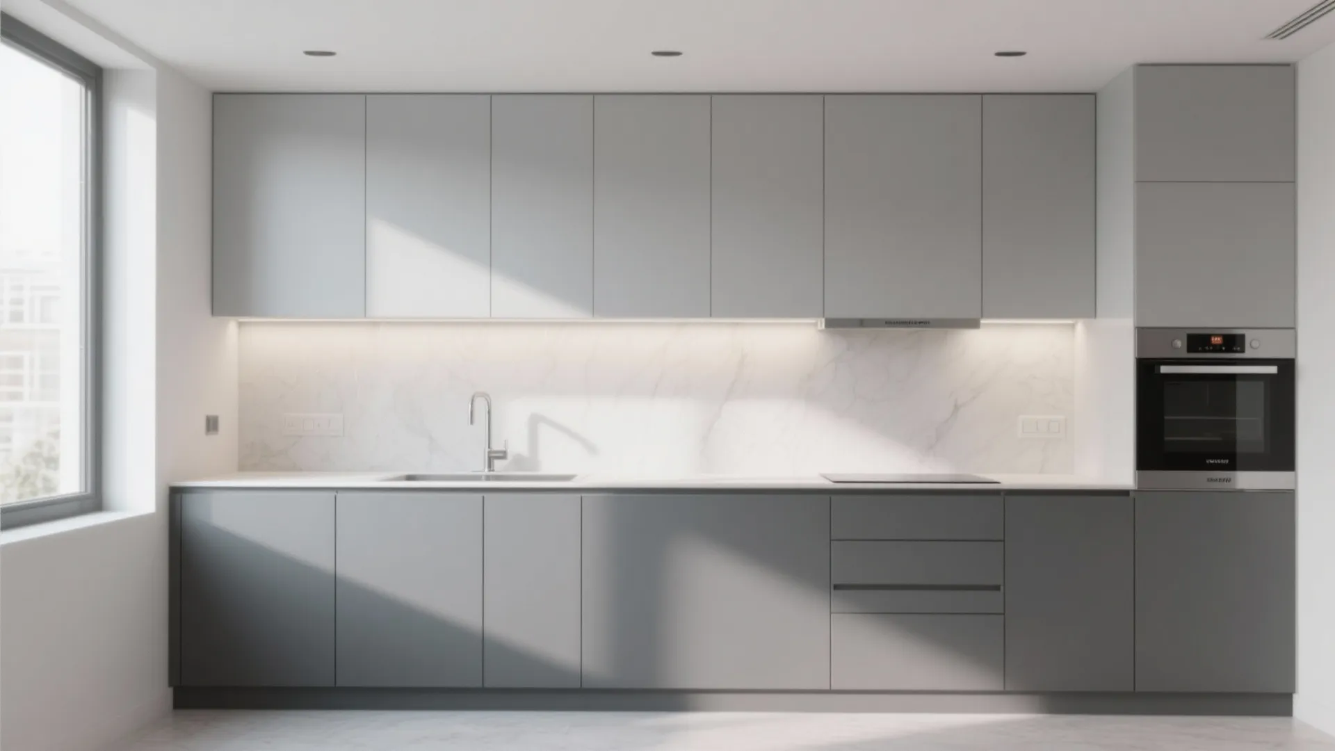 1. Go for Two-Tone Cabinets