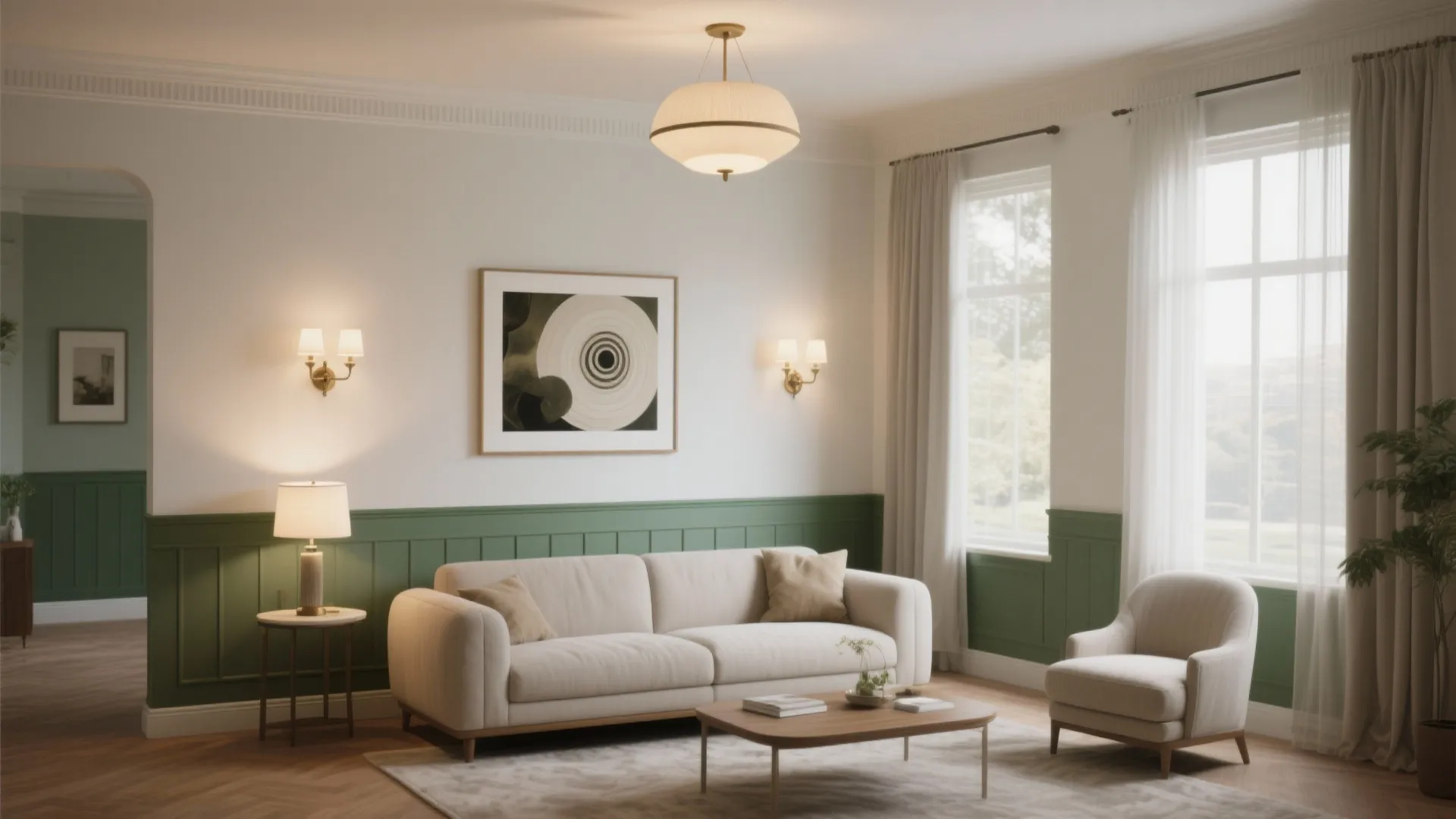 5) Two-Tone Paint + Light Control