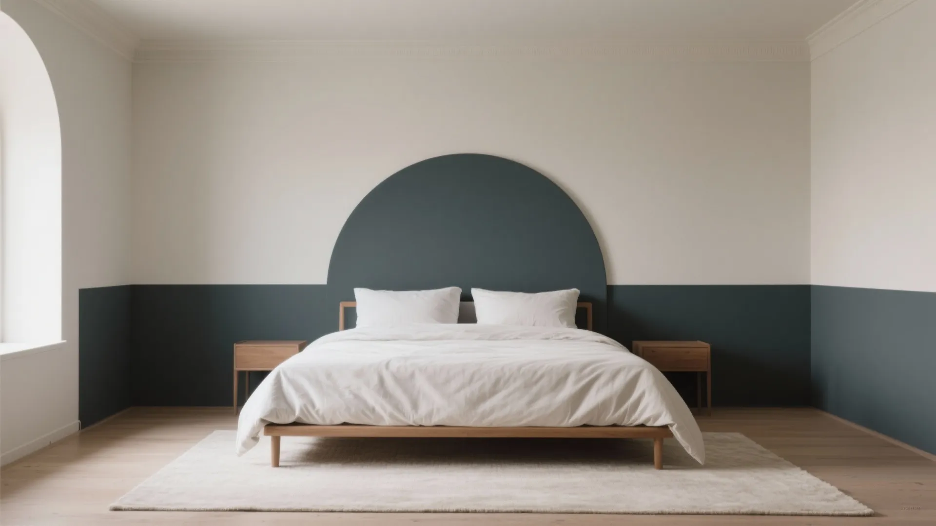 Two-Tone Balance and Painted Headboards