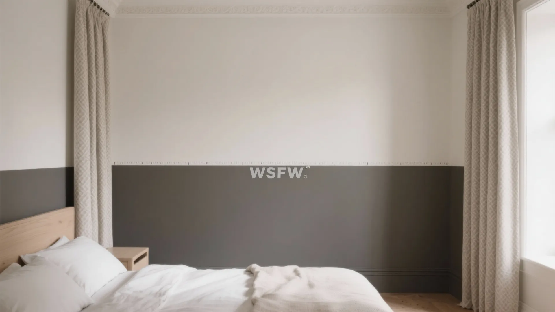 Tip 2: Two-Tone Walls to Fake Height