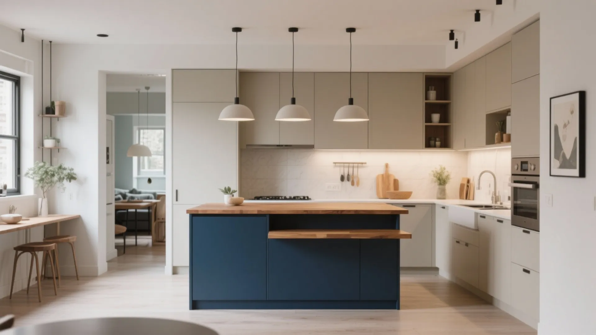 3. Two-Tone Islands for Depth