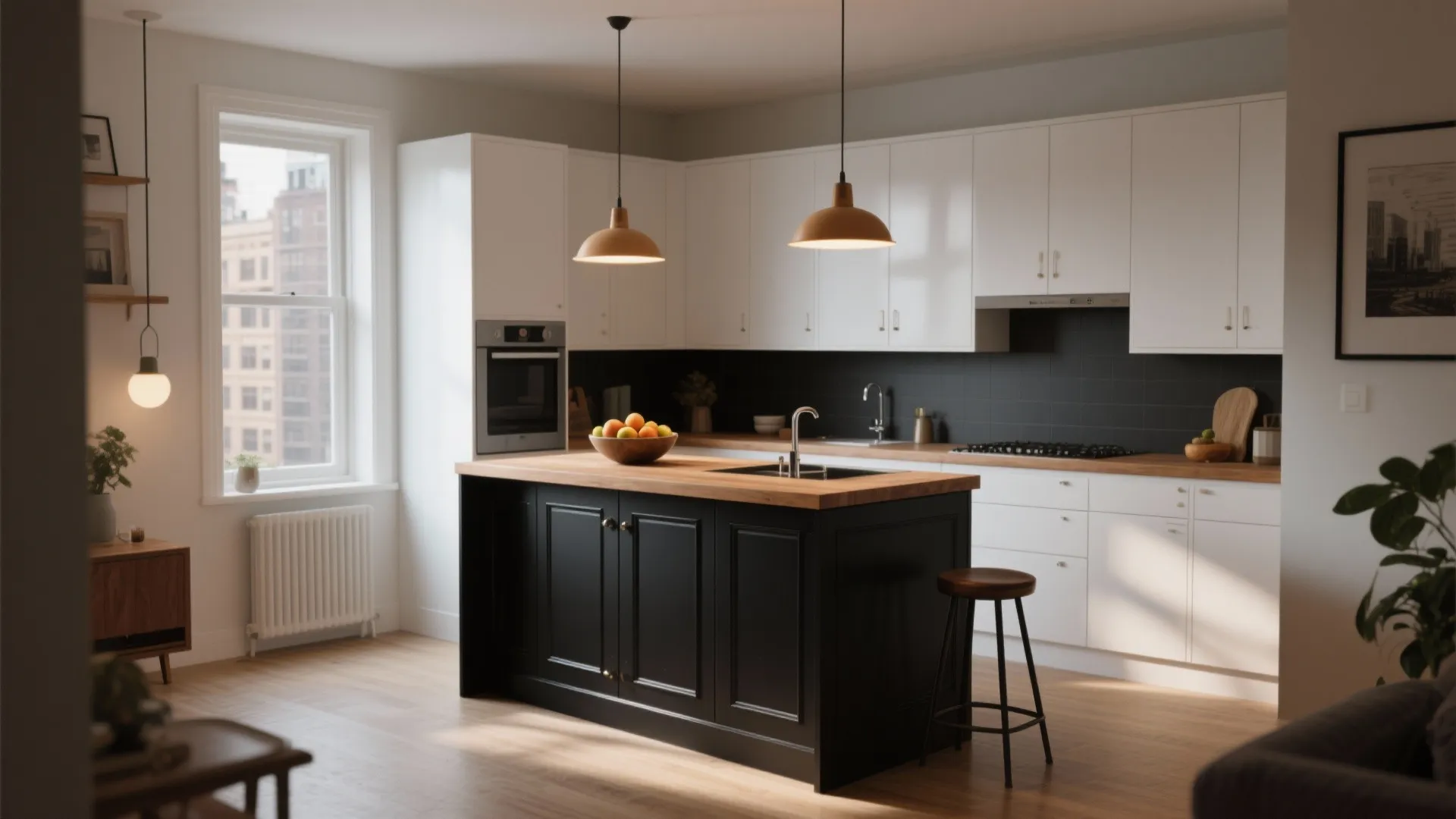 3. Two-tone island statement