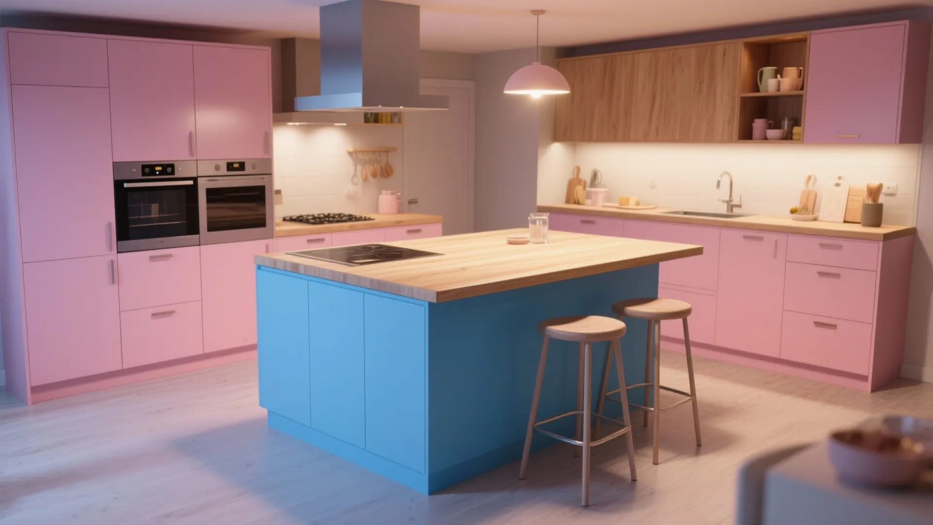 2. Two-Tone Island Focus