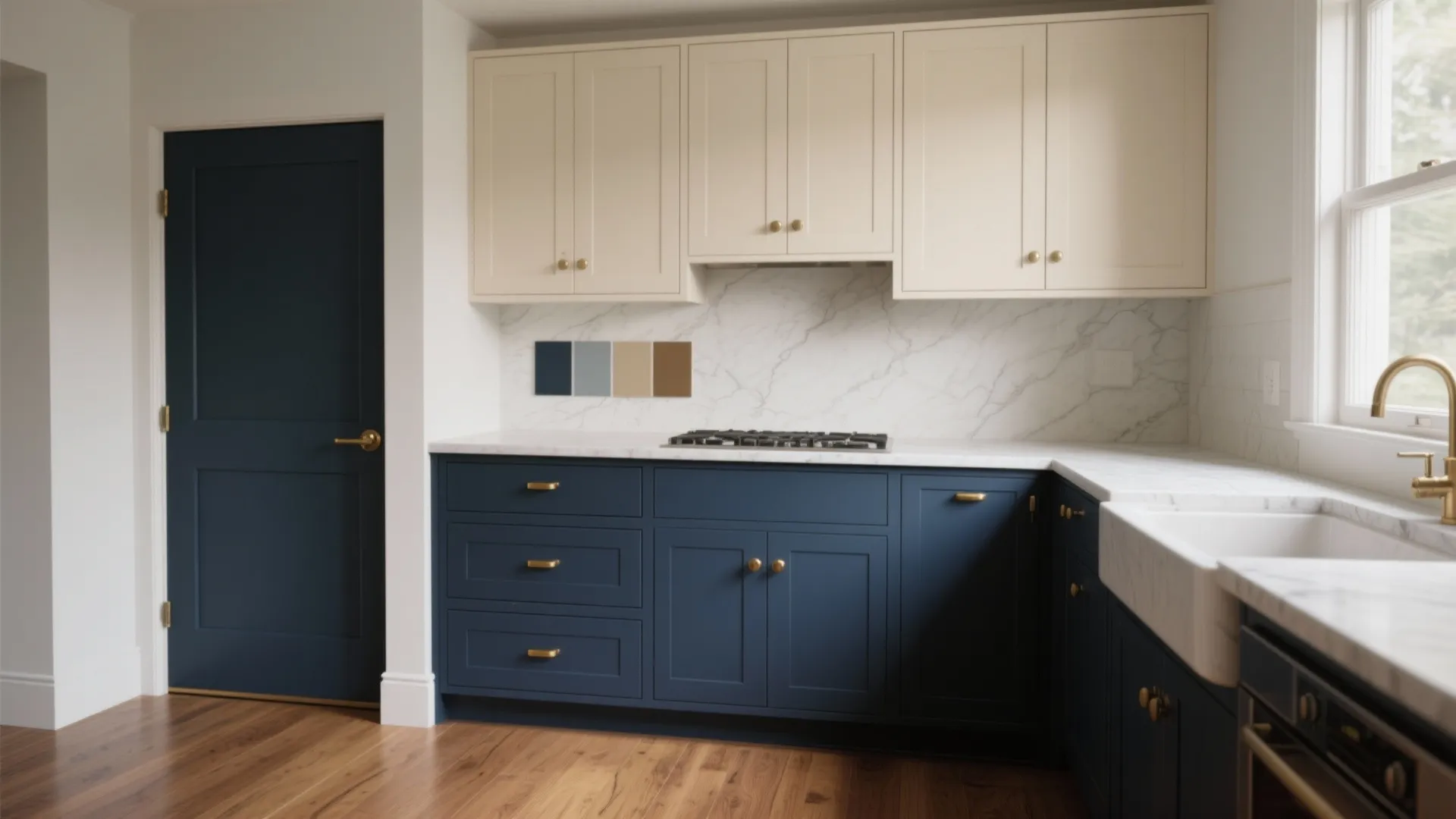 2. Two-Tone for Depth (Base Dark, Tops Light)