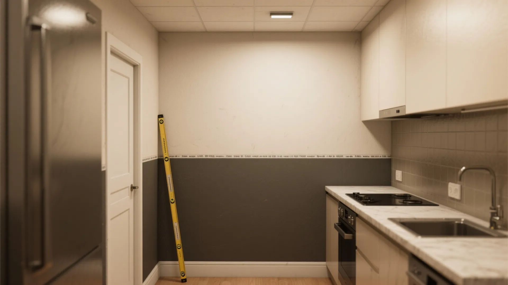 2. Two-tone walls for depth without drama